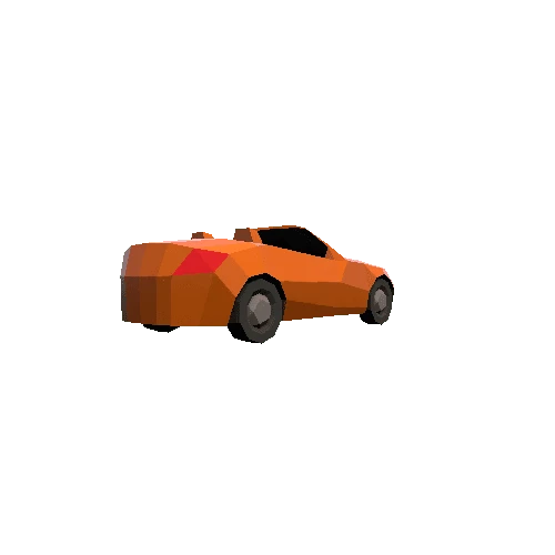 PaperCarsCabrio2NightOrange Variant